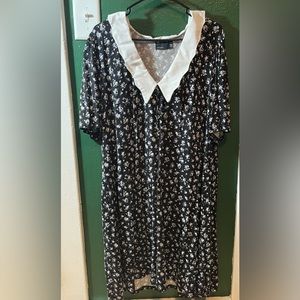 Floral Peter-pan collar dress